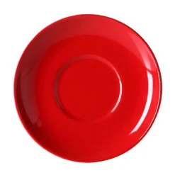 DibbernKaffee-Untertasse 14 cm Solid Color Signalrot