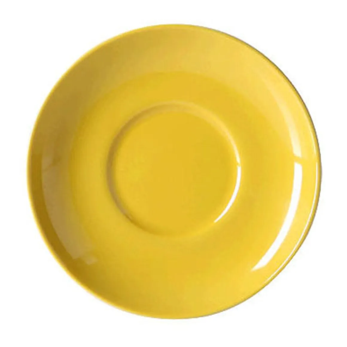 DibbernKaffee-Untertasse 14 cm Solid Color Sonnengelb