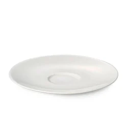 DibbernKaffeeuntertasse Fine Bone China Coupe weiß