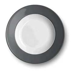 DibbernSuppenteller 23 cm Solid Color Anthrazit