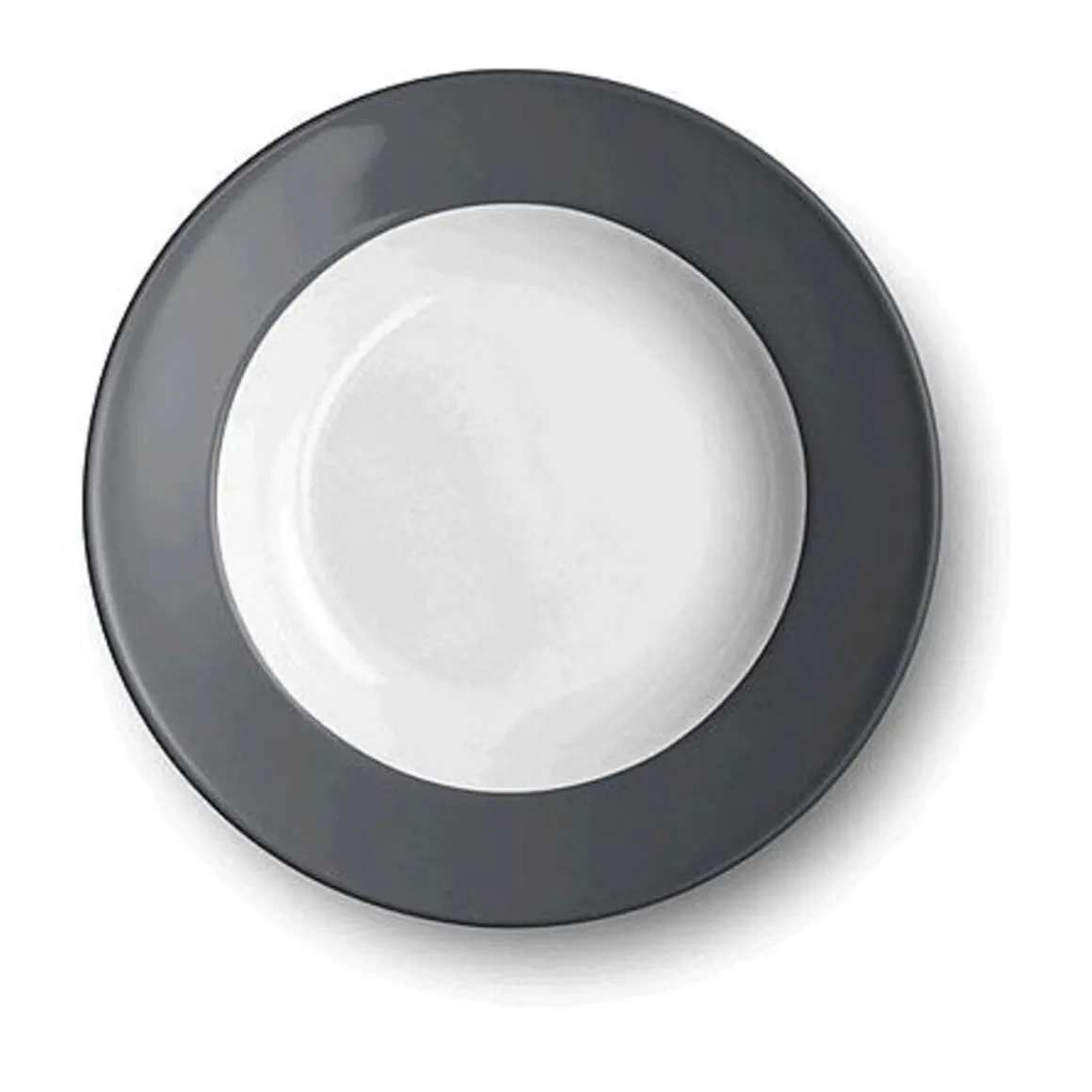 DibbernSuppenteller 23 cm Solid Color Anthrazit
