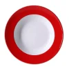 DibbernSuppenteller 23 cm Solid Color Signalrot