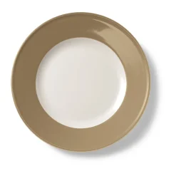 DibbernTeller flach 26 cm Fahne Solid Color clay