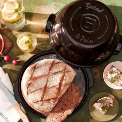 Emile HenryBrot-Set 2-tlg. Fusain