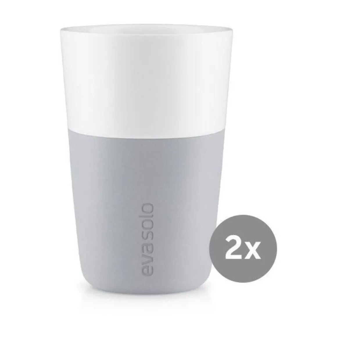 Eva Solo2 Cafe-Latte-Becher 0,36l Marble grey