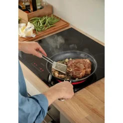 Eva SoloBratpfanne Edelstahl 24cm Slip-Let® Laser Titanium