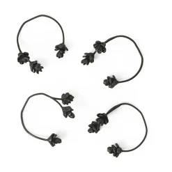 ferm LIVINGServiettenringe 4er-Set Forest Black Brass