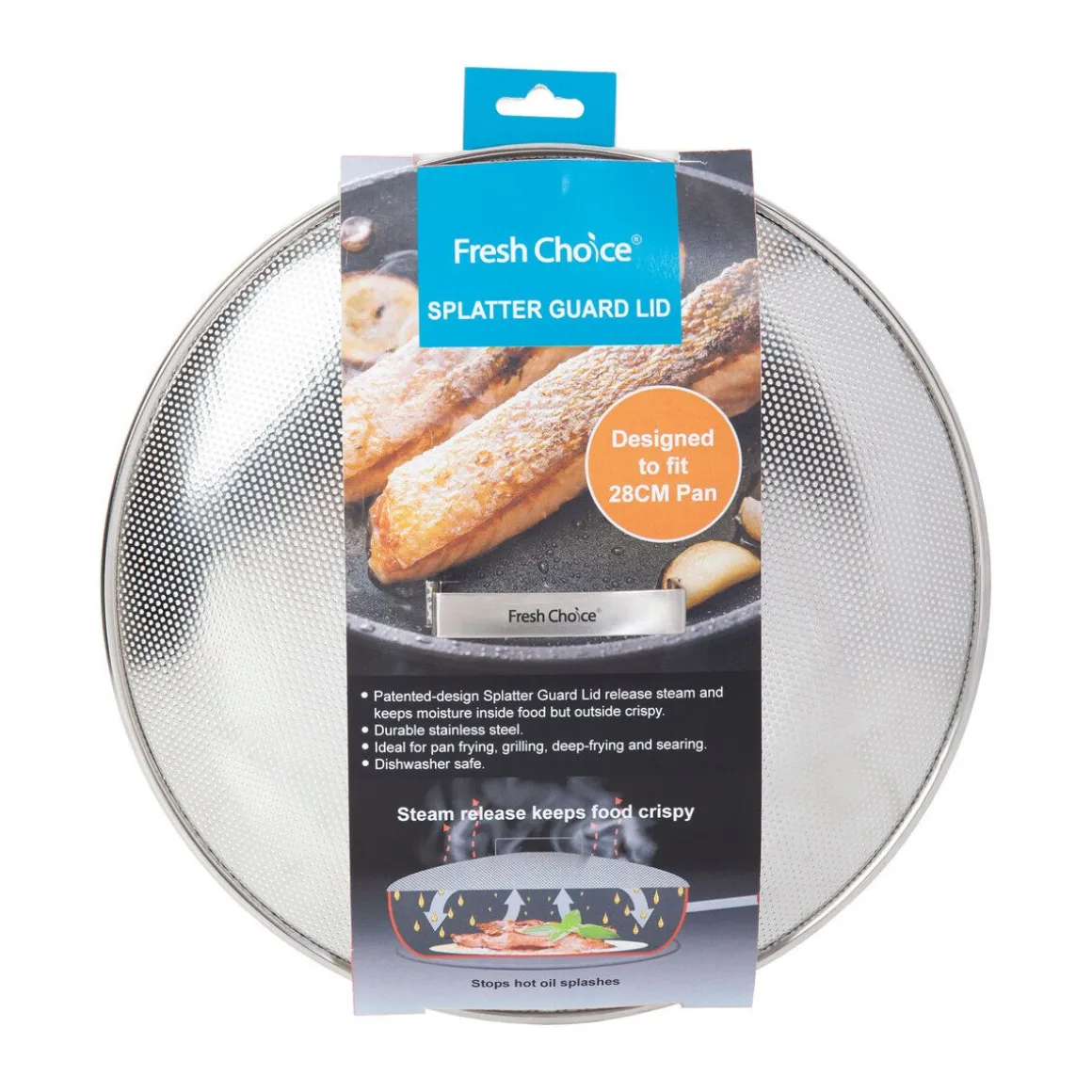 FreshChoiceUniversal-Deckel 28 cm edelstahl