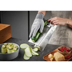 GefuVierkantreibe V-Cut 28 cm silber