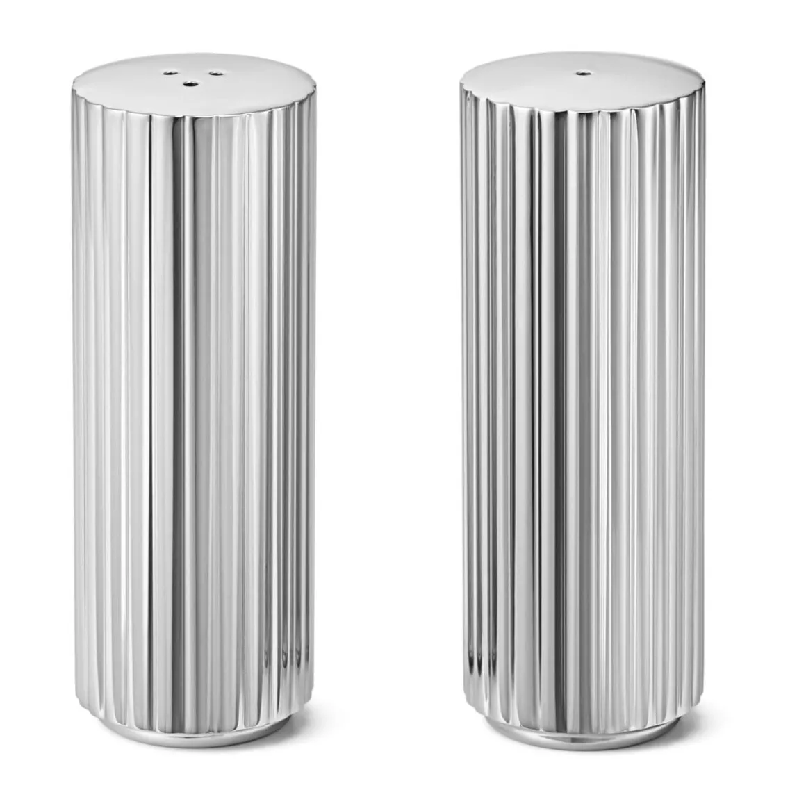 Georg JensenSalz- und Pfefferstreuer 2-tlg. Bernadotte edelstahl