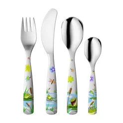 Gnali & ZaniKinderbesteck 4-tlg Frische Frösche