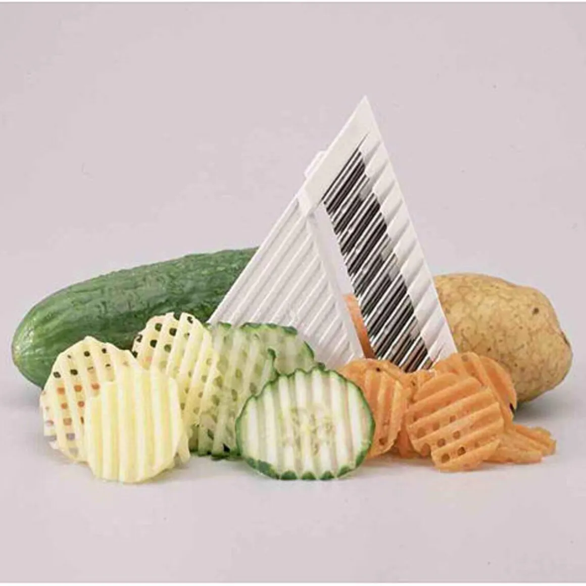 GSDBuntschneide-Einsatz zum Universal-Gemüsehobel weiß