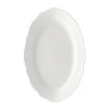 HutschenreutherPlatte 35cm oval Maria Theresia Weiss