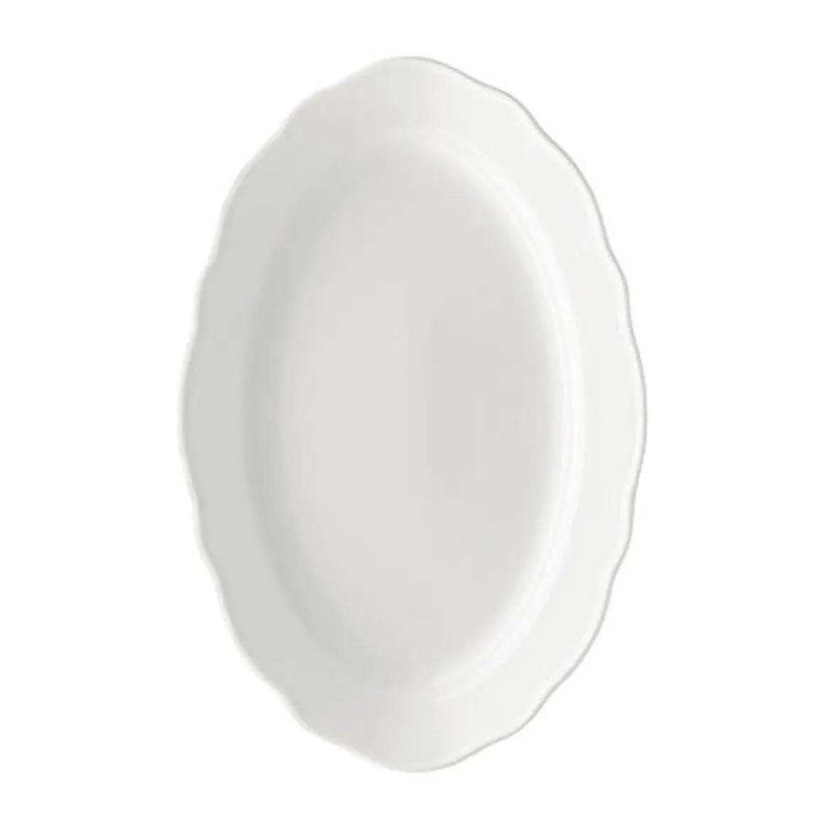 HutschenreutherPlatte 35cm oval Maria Theresia Weiss