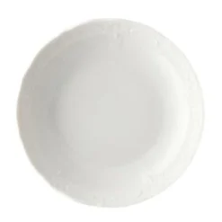 HutschenreutherSchale flach 16 cm Baronesse weiss