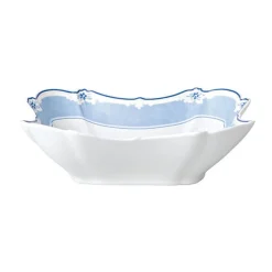 HutschenreutherSchüssel eckig 20cm Baronesse Estelle Blau