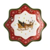HutschenreutherSternschale 25 cm Happy Wintertime