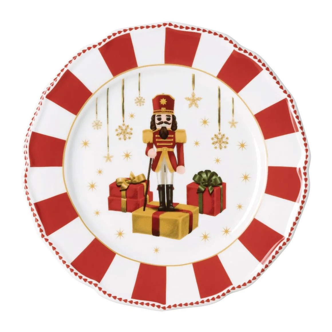 HutschenreutherTeller 22 cm Christmas Love Red