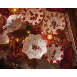 HutschenreutherTeller 22 cm Christmas Love Red