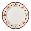 HutschenreutherTeller flach 27 cm Happy Wintertime Red