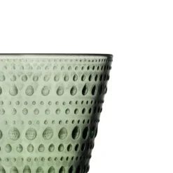 IittalaGlas 2er-Set Kastehelmi tannengrün