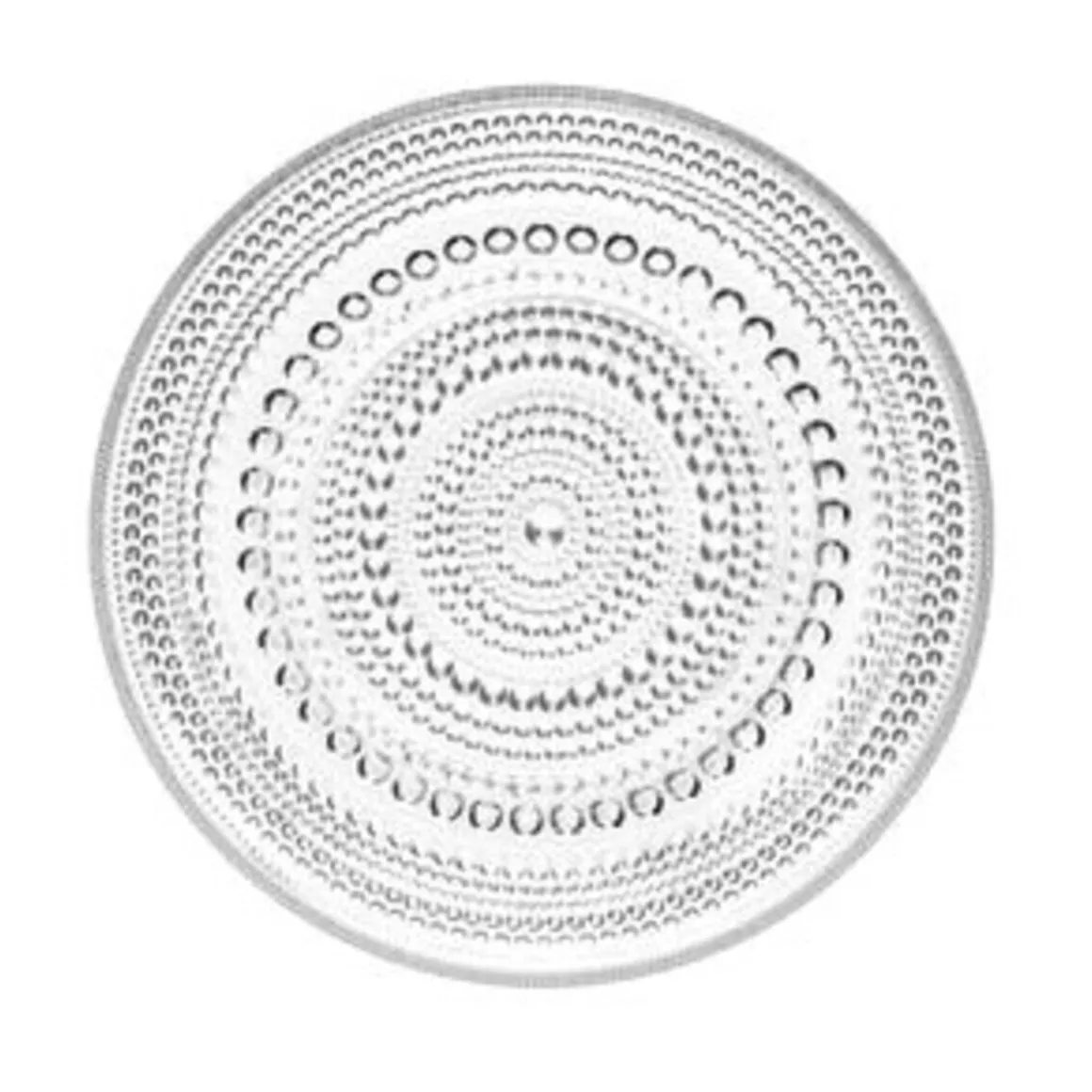 IittalaTeller 17 cm Kastehelmi klar
