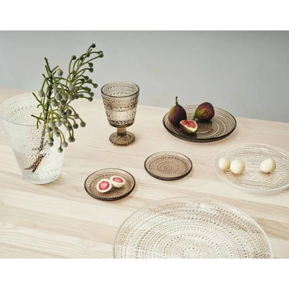 IittalaTeller 17 cm Kastehelmi klar