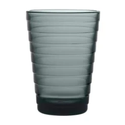IittalaTrinkglas 2er-Set 0,33 l Aino Aalto Dark Grey