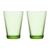 IittalaTrinkglas 2er-Set 0,4 l Kartio Apfelgrün