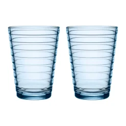 IittalaTrinkglas 2er-Set 0,33 l Aino Aalto Aqua