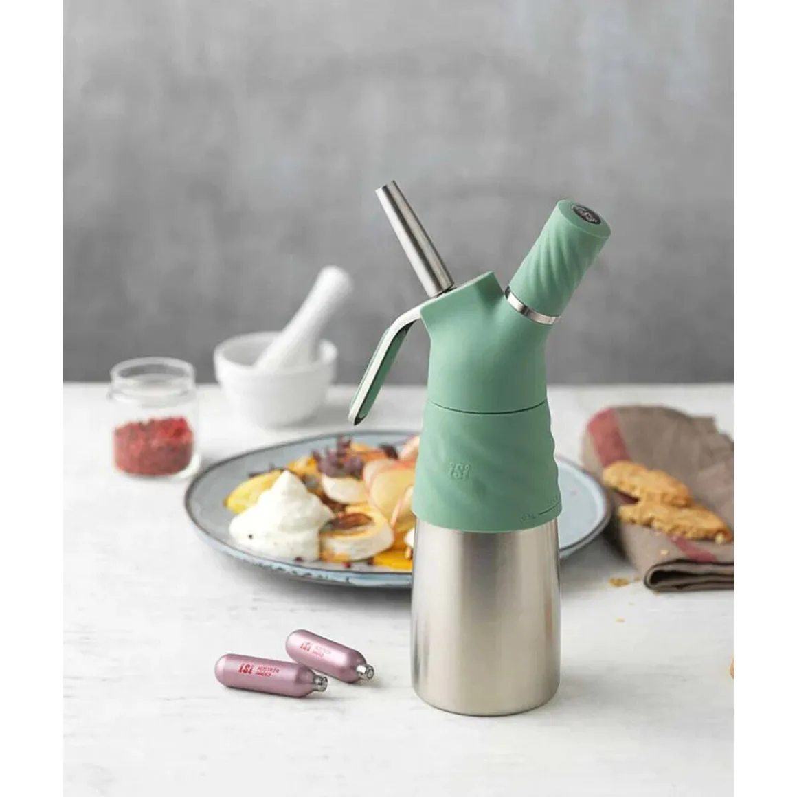 ISISaucen-/ Schlagsahnebereiter Creative Whip 0,5 l Premium grün