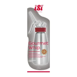 ISISaucen-/Schlagsahnebereiter Gourmet Whip 0,5 l edelstahl