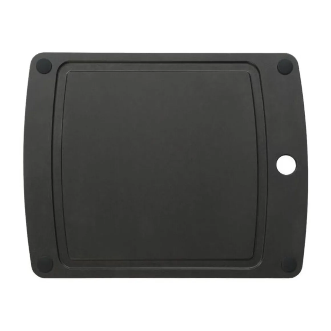 JadeSchneidebrett Gourmet Gripper schwarz 29,8x23,5x0,6cm