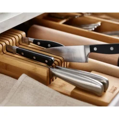 Joseph JosephMesserordnungshelfer zweistufig Bambus DrawerStore