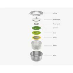 Joseph JosephSalatzubereitungsset 4tlg. Multi-Prep