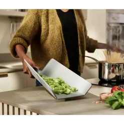 Joseph JosephSchneidebrett faltbar blassblau Chop2Pot Plus
