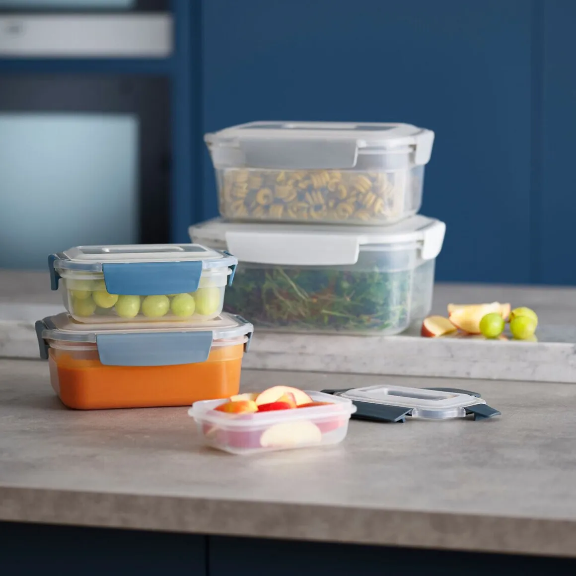 Joseph JosephVorratsdosen-Set 5-tlg. Nest Lock Blau