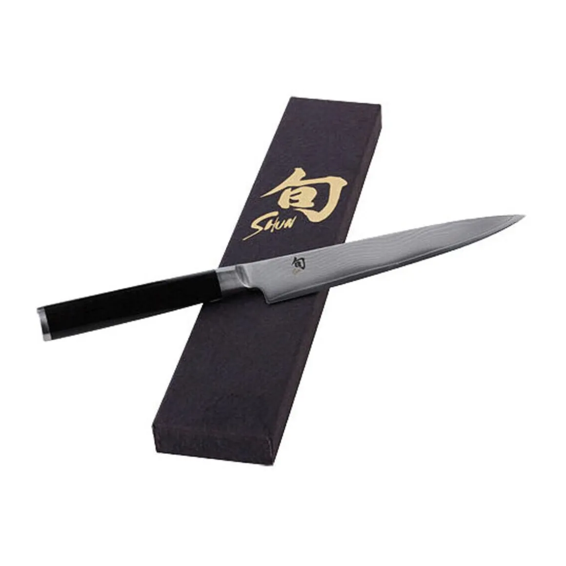 KaiAllzweckmesser Shun Griff Holz schwarz 15 cm