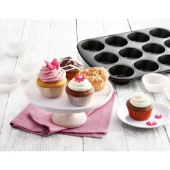 KaiserMuffinform 38x27 cm schwarz