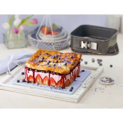 KaiserSpringform quadr. 24x24 cm La Forme Plus SafeClick