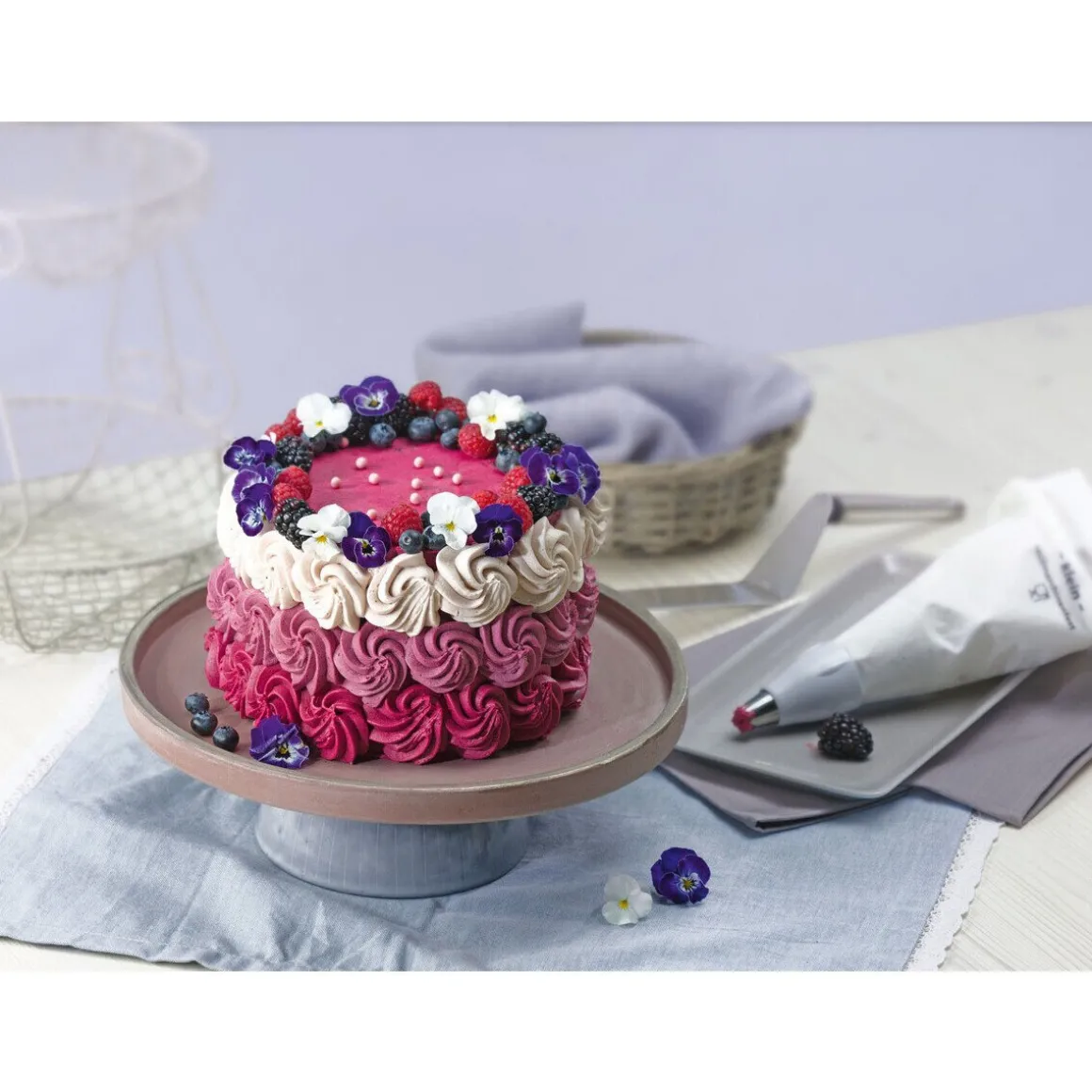 KaiserSpritzbeutel-Set Profi 7-tlg. La Forme Plus weiß