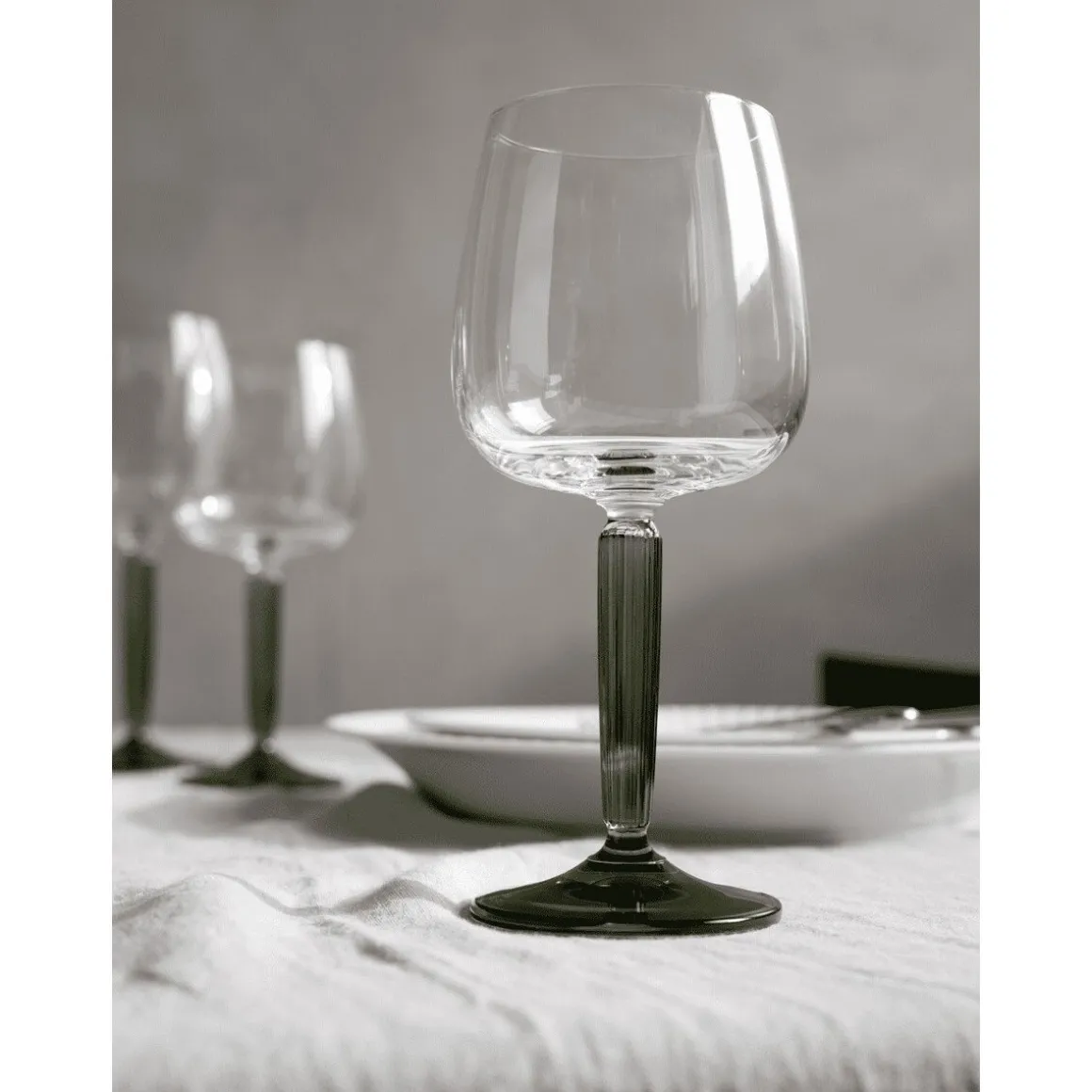 KählerRotweinglas 2er-Set Hammershoi grün