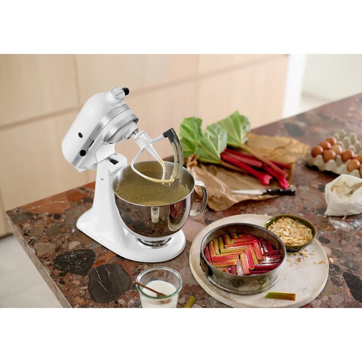 KitchenAidFlexi-Flachrührer K5FE5T zu KSM150/156/90 & 5KSM185