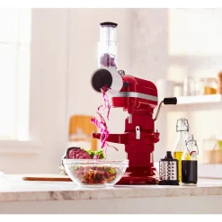 KitchenAidGemüseschneider 5KSMVSA NEU zu Küchenmaschine m. 3 Trommeln