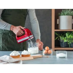 KitchenAidHandmixer 20 cm 85 W Artisan Empire Rot