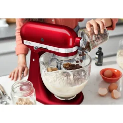 KitchenAidKüchenmaschine 4,8 l 300 W Artisan Premium Liebesapfelrot