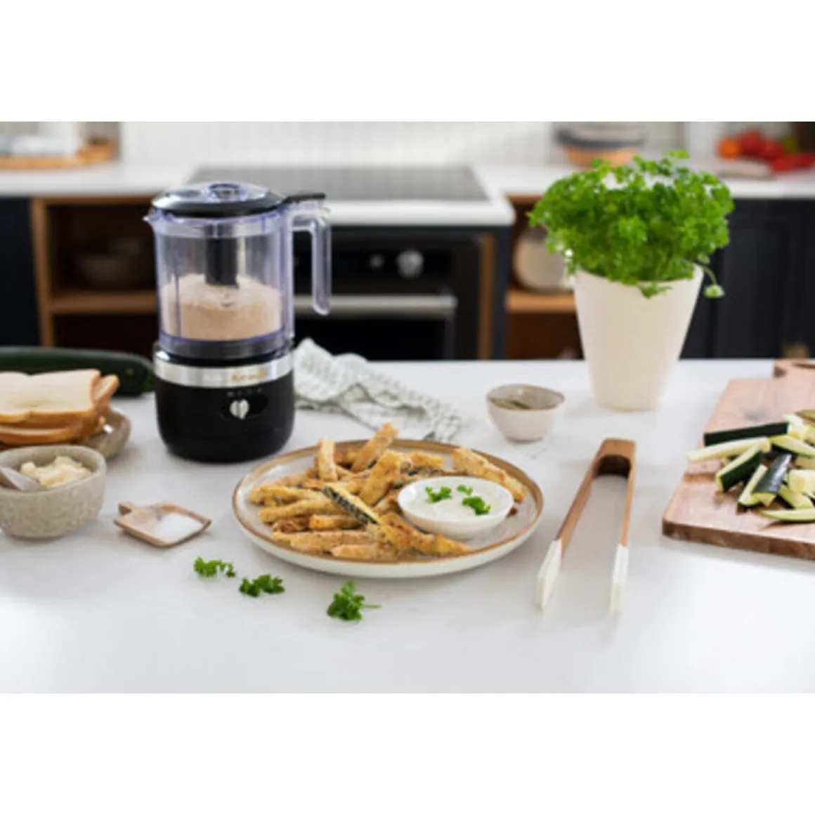 KitchenAidZerkleinerer 1,2 l schwarz