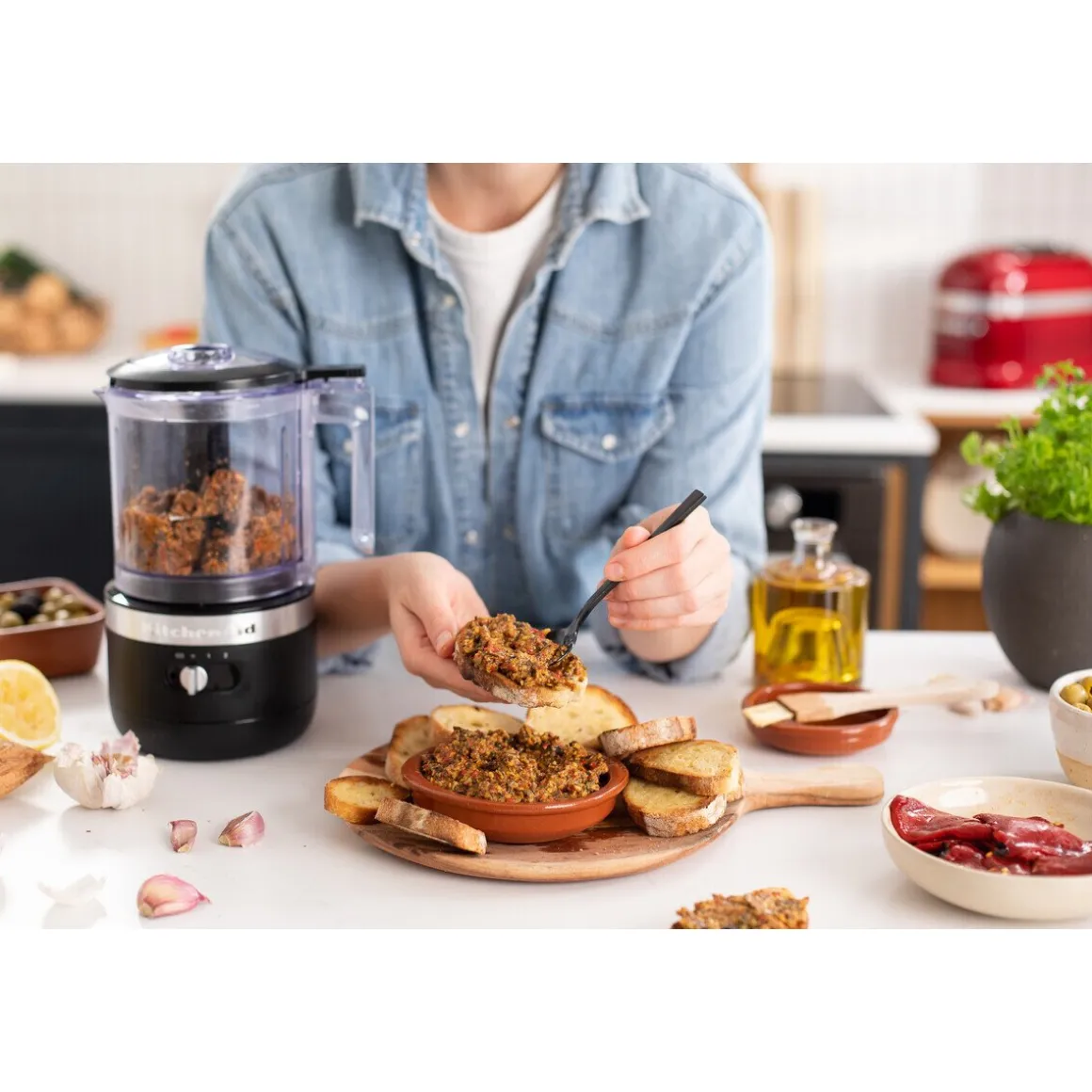 KitchenAidZerkleinerer 1,2 l schwarz