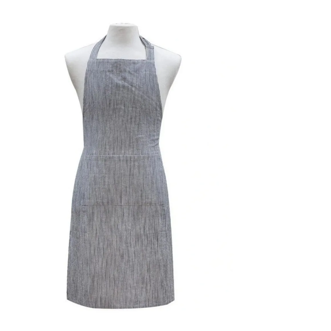 LadelleSchürze 74x85 cm Lina Stripe marineblau