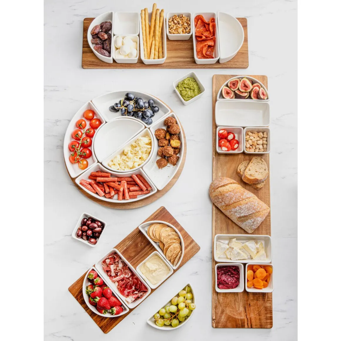 LadelleServierplatte modular 9-tlg. Alto natur